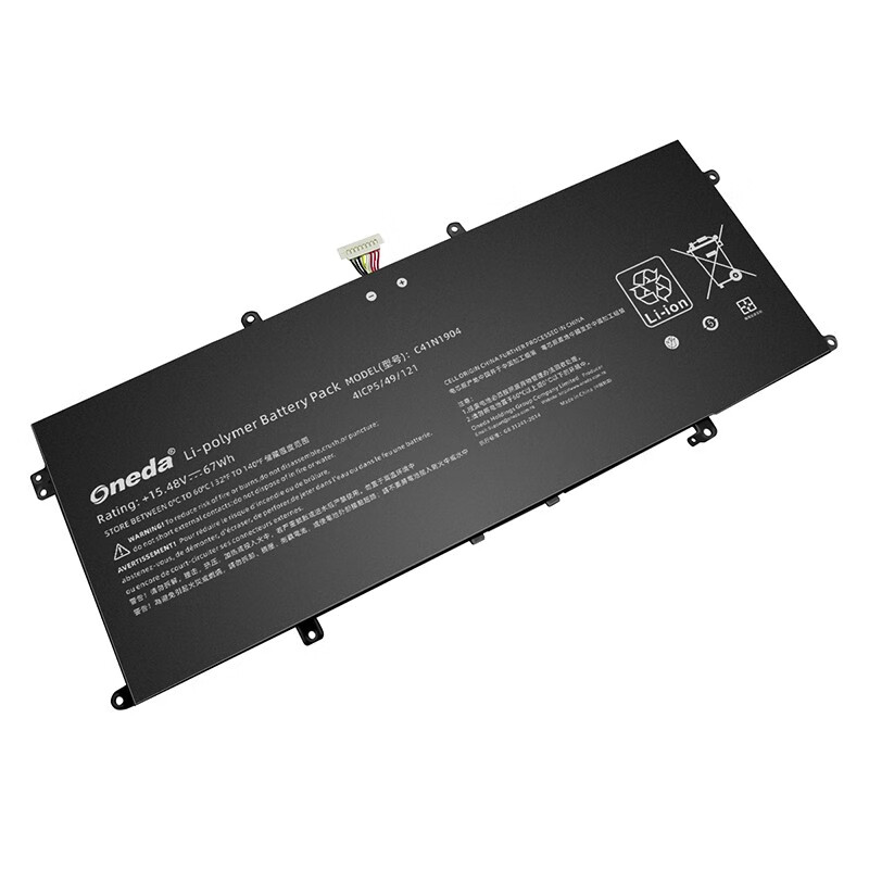 Oneda New Laptop Battery for ASUS C41N1904 Series C41N1904-1 [Li-polymer 4-cell 67Wh] 
