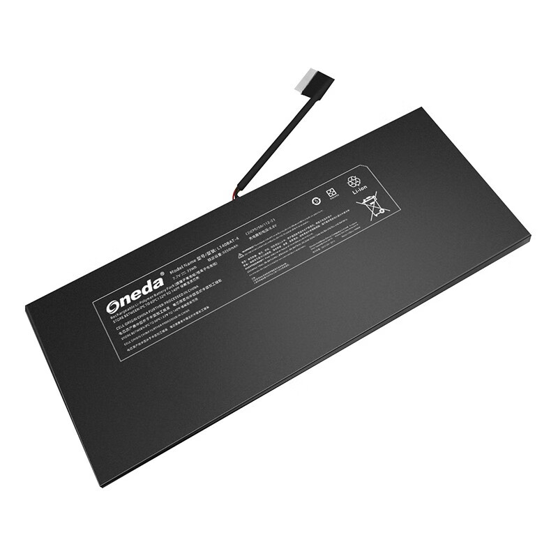 Oneda New Laptop Battery for Thunderobot L140BAT-4 Series 雷神MixBook Air [Li-polymer 4-cell 9350mAh/73Wh  ] 