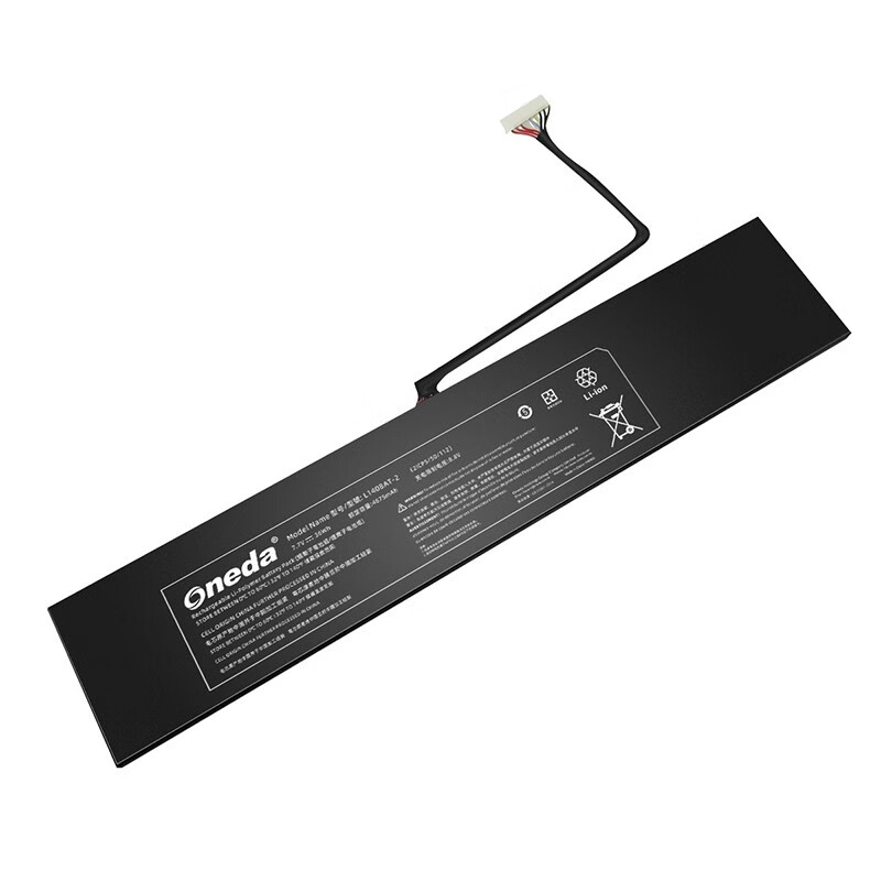 Oneda New Laptop Battery for Thunderobot L140BAT-2 Series 雷神MixBook Air (i7) [Li-polymer 2-cell 4675mAh/36Wh] 