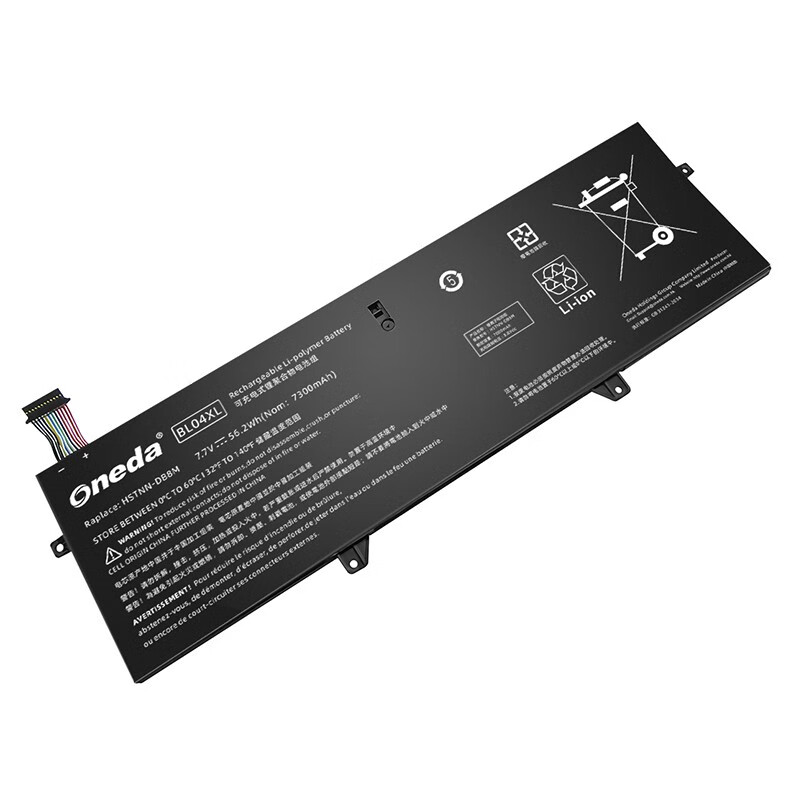 Oneda New Laptop Battery for HP BL04XL Series HSTNN-DB8M [Li-polymer 4-cell 56.2Wh] 