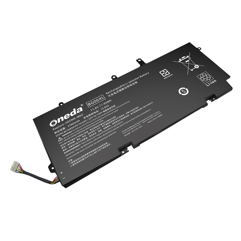 Oneda New Laptop Battery for HP BG06XL Series HSTNN-IB6Z [Li-polymer 6-cell 3780mAh/45Wh] 