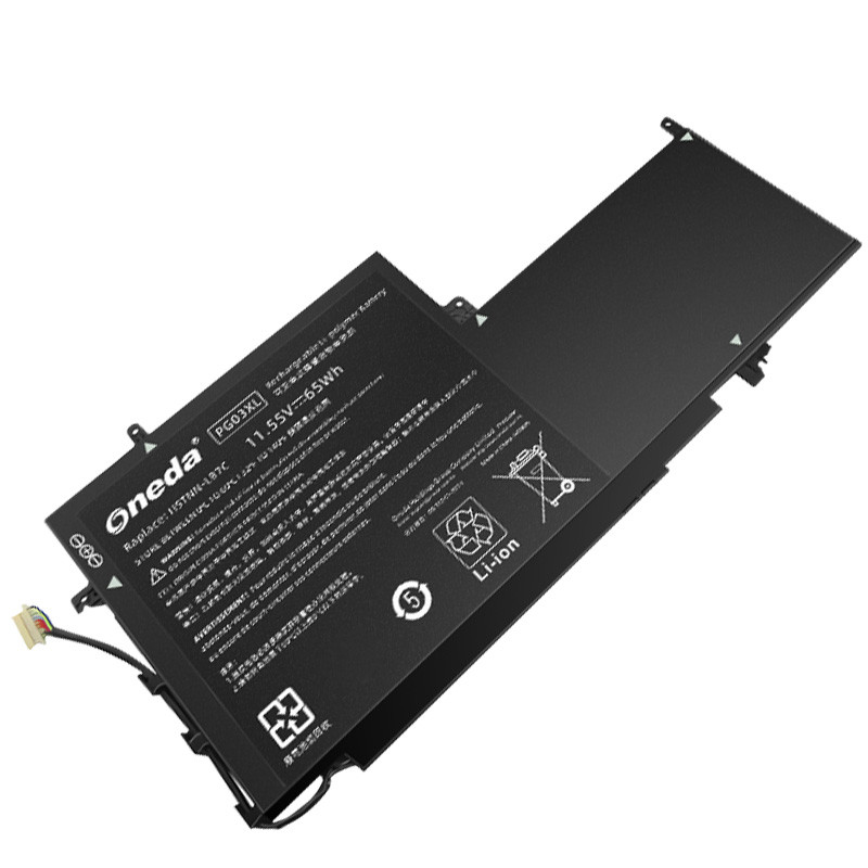 Oneda New Laptop Battery for HPPG03XL(L形状) Series HSTNN-LB7C [Li-polymer 3-cell 65Wh] 