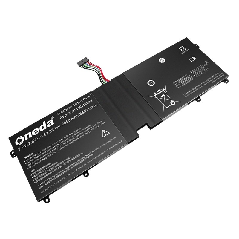 Oneda 适配于LG LBN1220E  系列 15U560  笔记本电池 [锂聚合物电池4芯52.06Wh/6850mAh] 