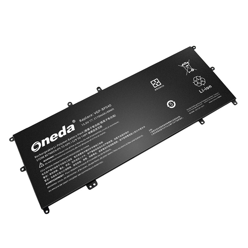 Oneda New Laptop Battery for Sony VGP-BPS40 Series Vaio Flip 14A [Li-polymer 4-cell 3170mAh/48Wh] 