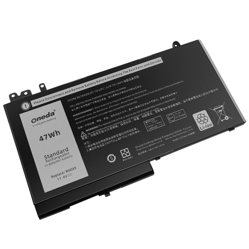 Oneda New Laptop Battery for Dell NGGX5 Series P25S001 [Li-polymer 3-cell 47Wh] 