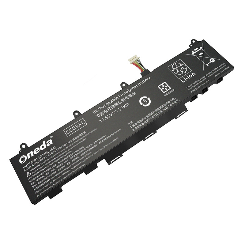 Oneda New Laptop Battery for HP CC03XL Series HSTNN-DB90 [Li-polymer 3-cell 53Wh] 