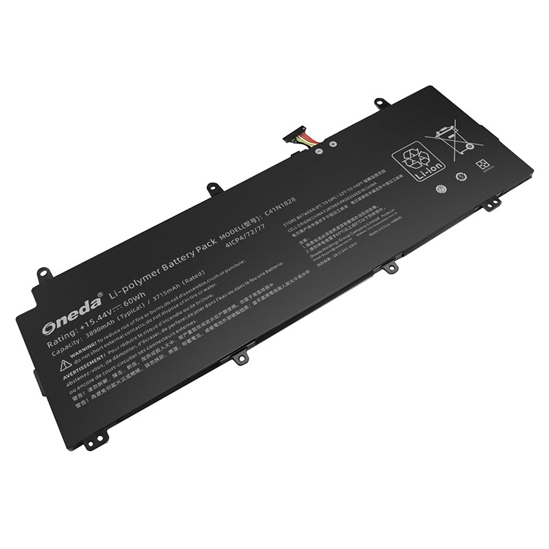 Oneda New Laptop Battery for ASUS C41N1828 Series 冰刃3 [Li-polymer  3890mAh /60Wh ] 