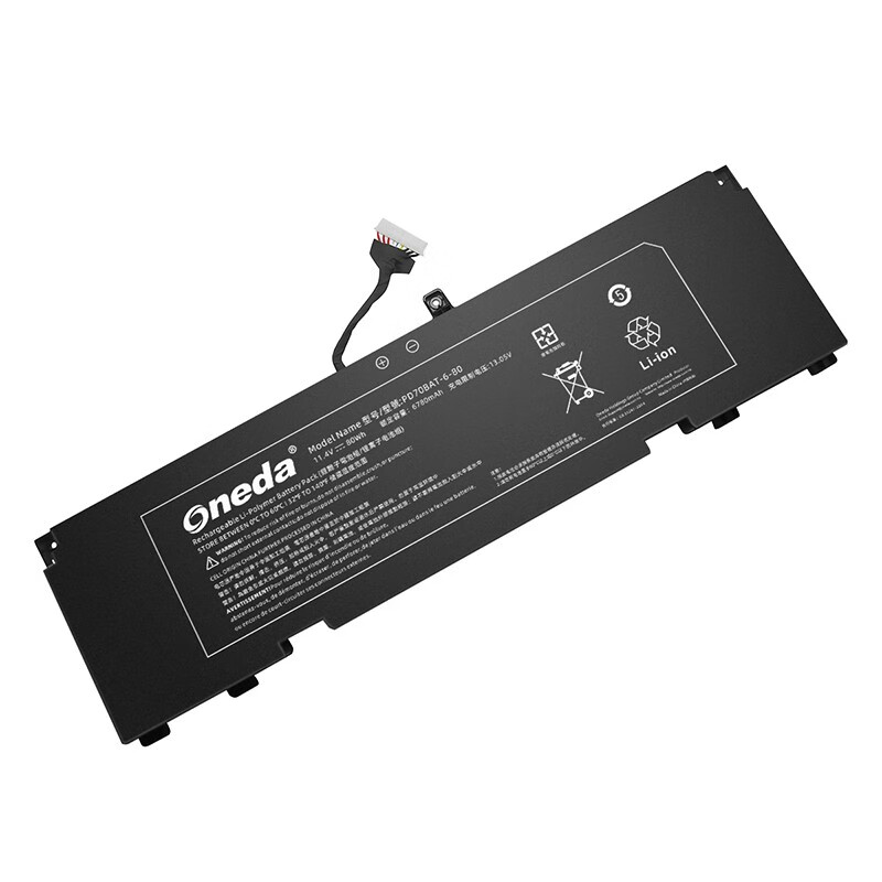 Oneda New Laptop Battery for Haier PD70BAT-6-80 Series PD70BAT-6-80 [Li-polymer 6-cell 80Wh] 