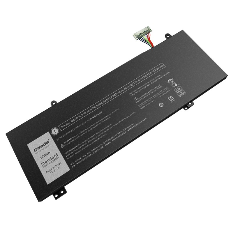 Oneda New Laptop Battery for Dell 1F22N Series 0JJPFK [Li-polymer 4-cell 60Wh] 