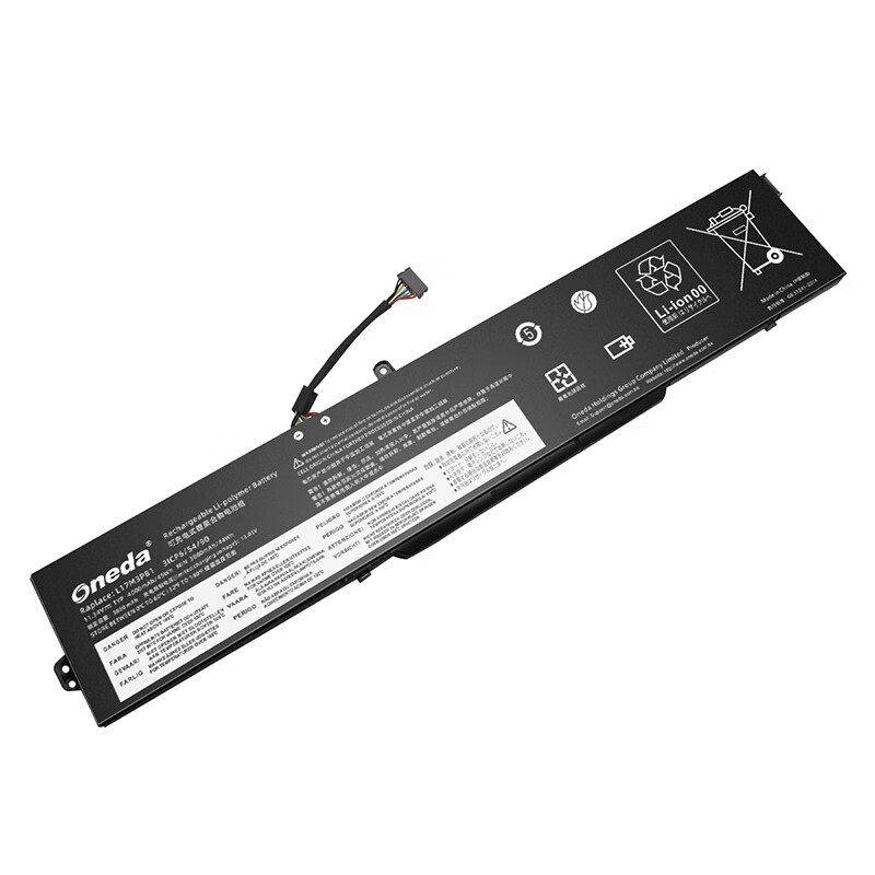 Oneda 适配于联想 Lenovo L17M3PB1 系列 L17C3PB0 笔记本电池 [锂聚合物电池3芯4000mAh/45Wh] 