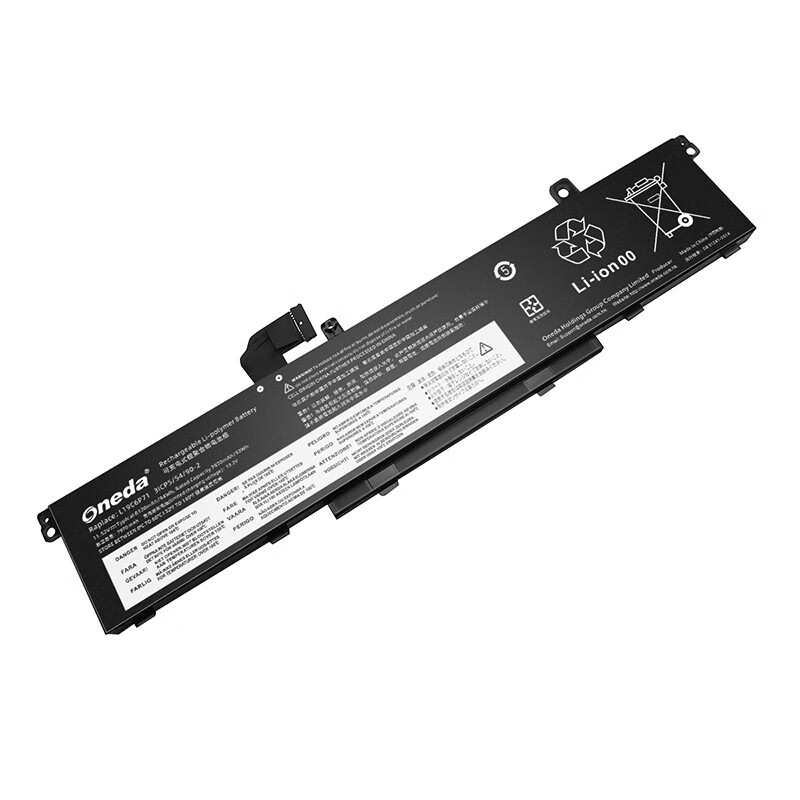 Oneda 适配于联想 Lenovo L19C6P71 系列 L19L6P71 笔记本电池 [锂聚合物电池3芯8120mAh/94Wh] 