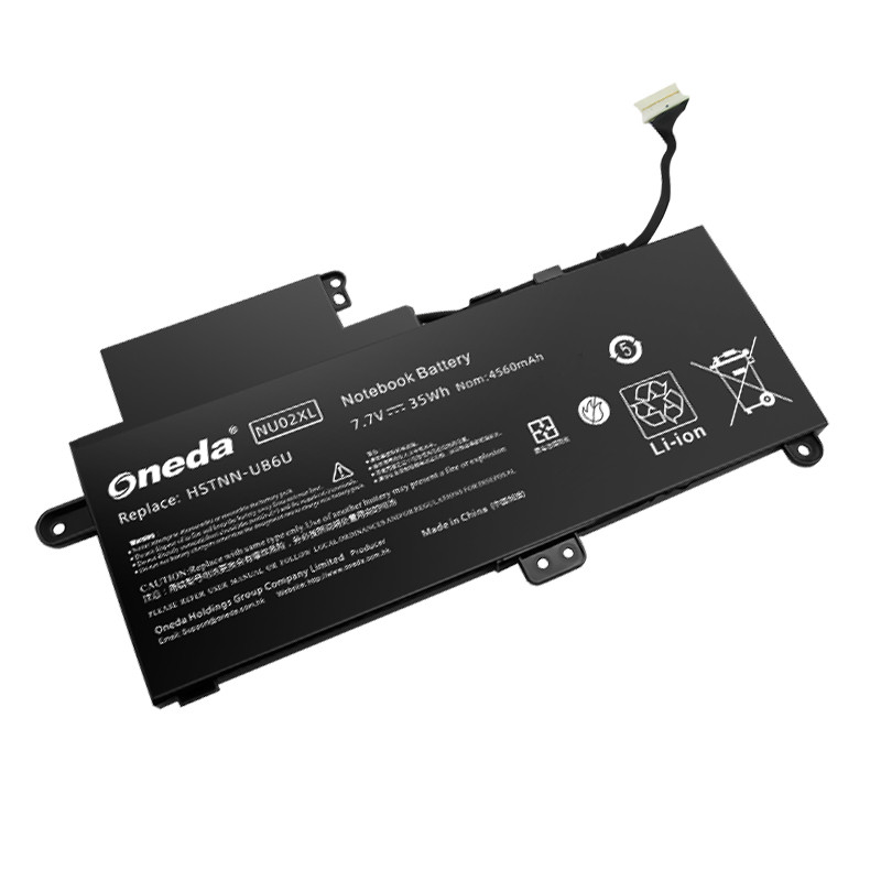 Oneda New Laptop Battery for HP NU02XL Series HSTNN-UB6U [Li-polymer 2-cell 35Wh] 