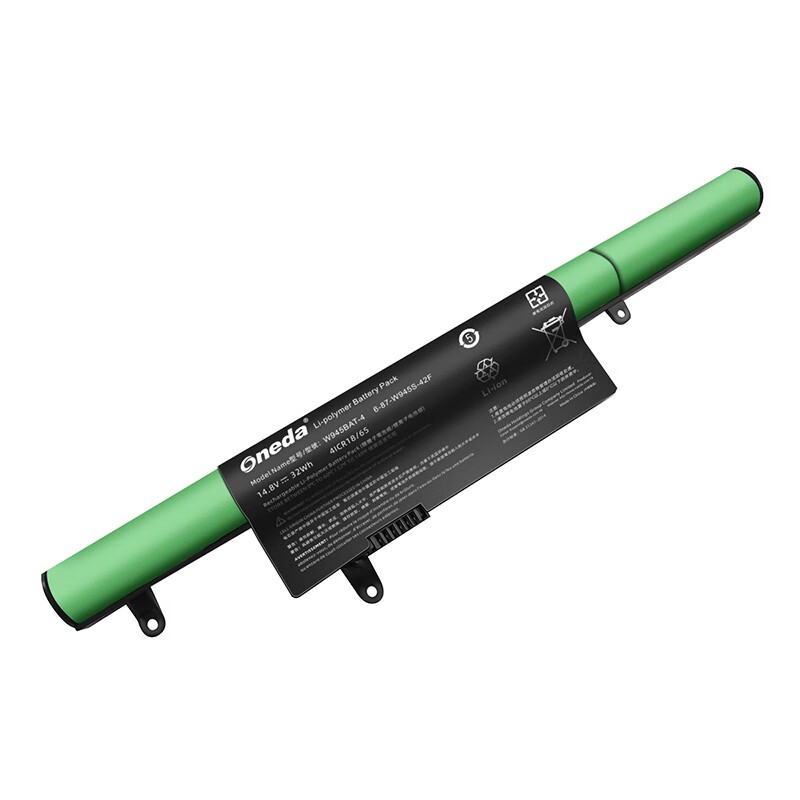 Oneda New Laptop Battery for CLEVO W945BAT-4 Series 6-87-W945S-42F [Li-ion 4-cell 2200mAh/32Wh] 