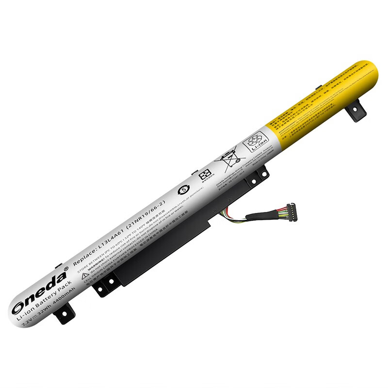 Oneda 适配于 联想 Lenovo L13L4A61 系列 Flex2 14系列 笔记本电池 [锂离子电池4芯 32Wh/4400mAh] 
