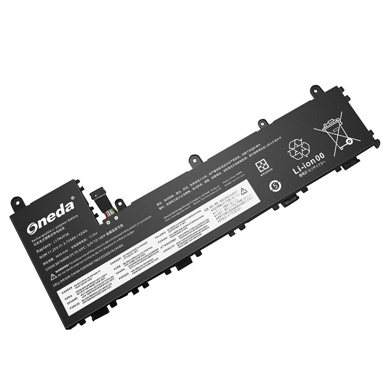 Oneda New Laptop Battery for Lenovo L17M3P56 Series L17L3P54 [Li-polymer 3-cell 3735mAh/42Wh] 