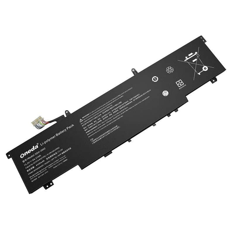 Oneda New Laptop Battery for Thunderobot SQU-2002 Series 雷神zero2021 [Li-polymer 4-cell 4231mAh/64.31Wh] 