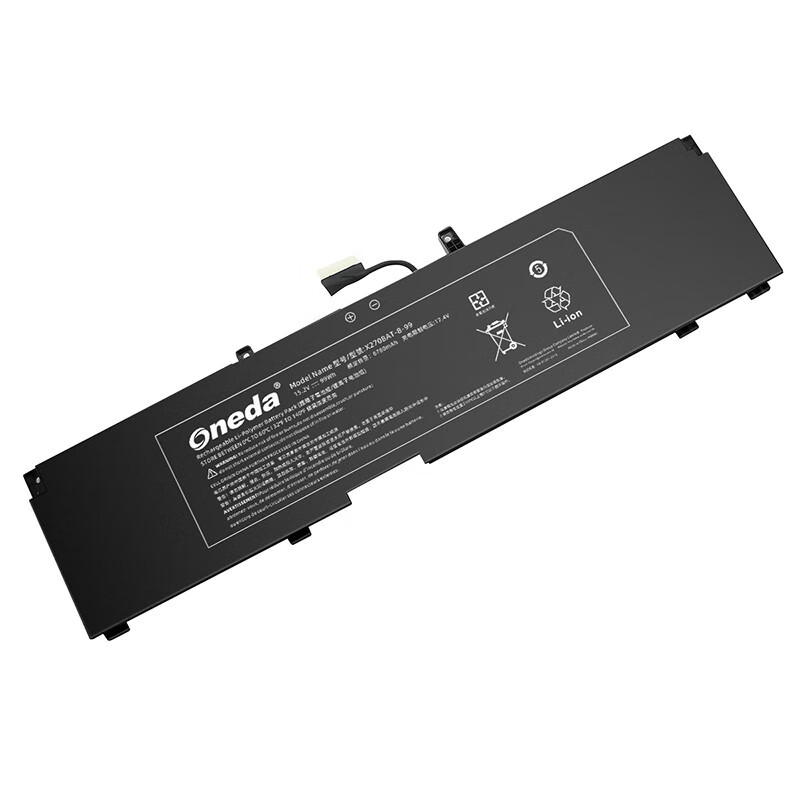 Oneda New Laptop Battery for Hasee X270BAT-8-99 Series  X270BAT-8-99 [Li-polymer 8-cell 6780mAh/99Wh] 