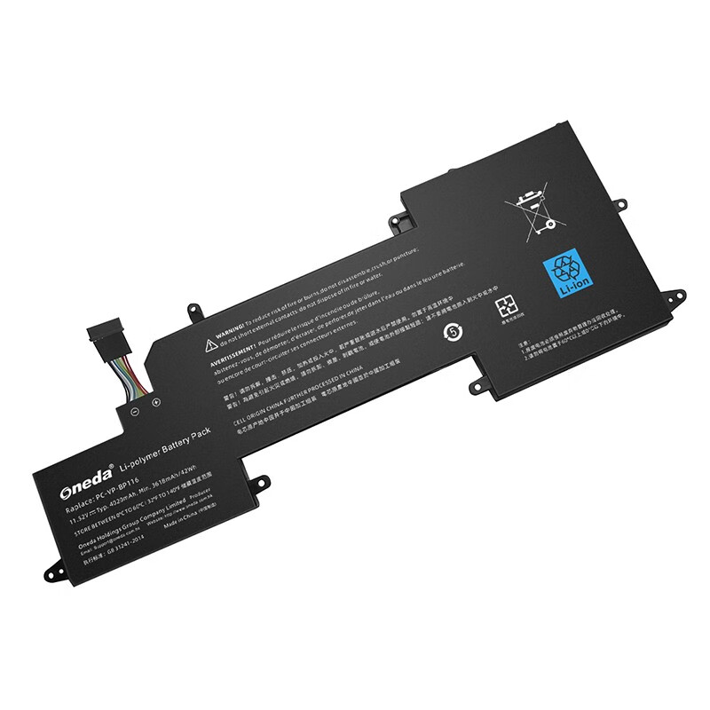 Oneda 适配于 PC-VP-BP116 系列 PC-VP-BP116 笔记本电池 [锂聚合物电池4020mAh/42Wh] 