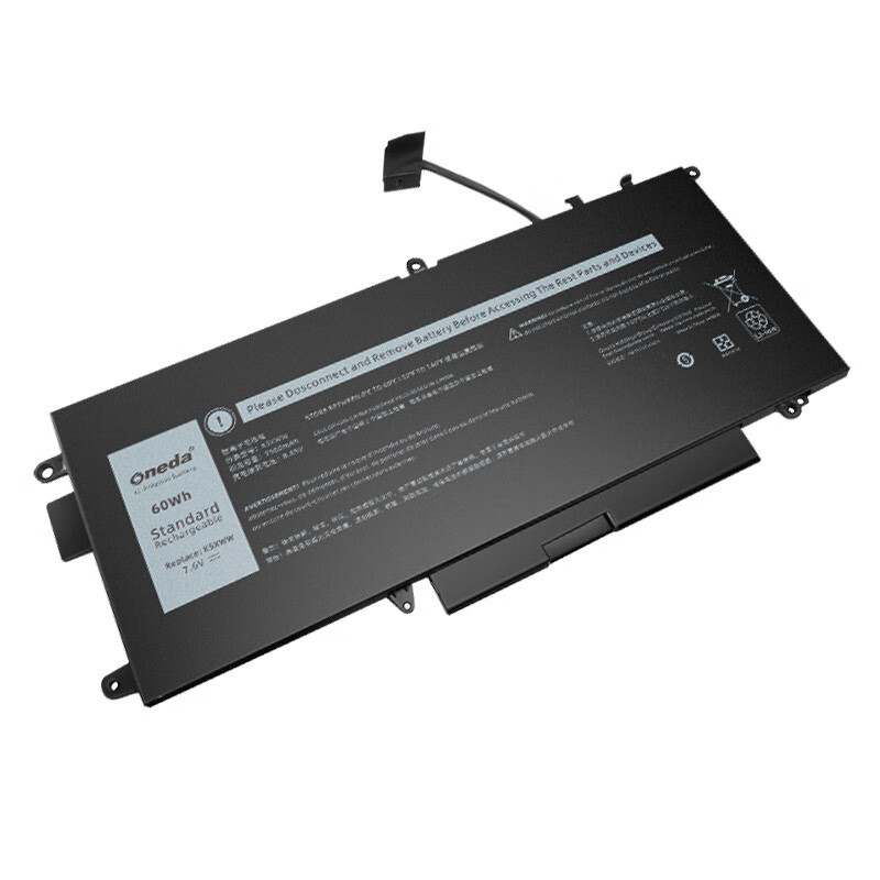 Oneda New Laptop Battery for Dell K5XWW Series N18GG [Li-polymer 4-cell 60Wh] 