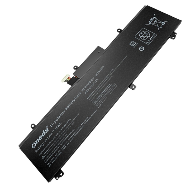 Oneda New Laptop Battery for ASUS C41N1837 Series GU502G [Li-polymer 4-cell 76Wh] 
