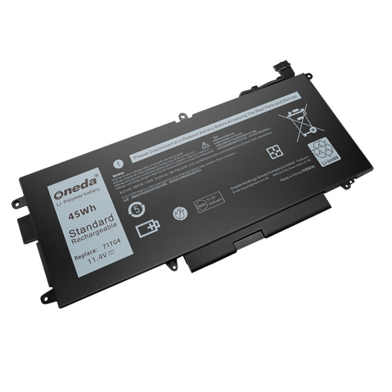 Oneda New Laptop Battery for Dell 71TG4  Series 6CYH6 [Li-polymer 4-cell 45Wh  ] 
