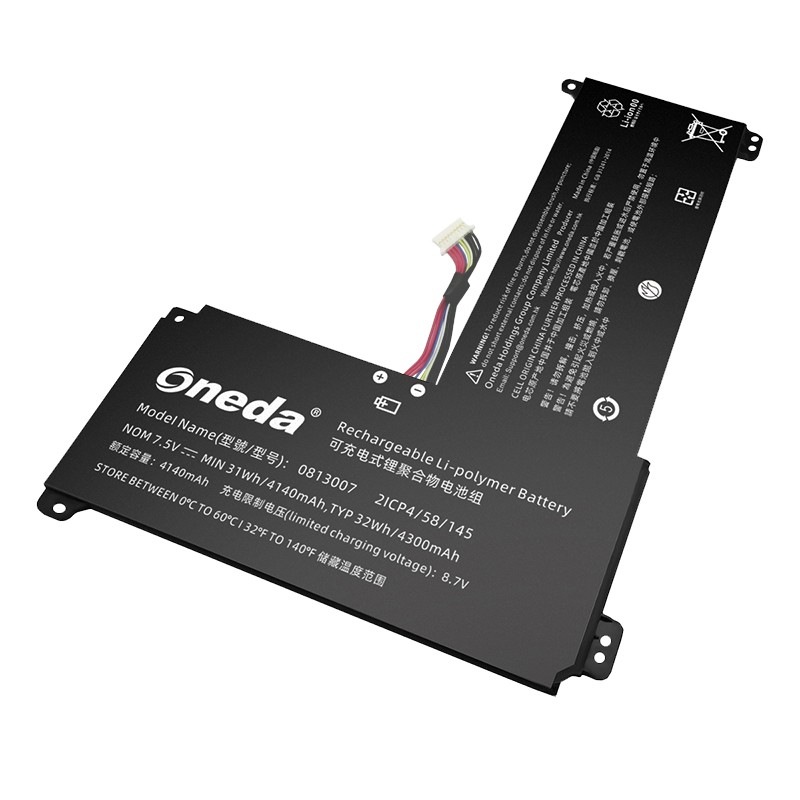 Oneda New Laptop Battery for Lenovo NE116BW2 Series  110S-11IBR [Li-polymer 2-cell 31Wh/4140mAh] 