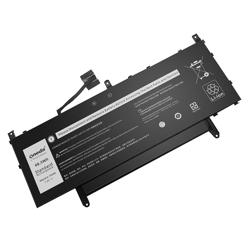 Oneda New Laptop Battery for Dell V5K68 Series  Latitude 9510 [Li-polymer 4-cell 48.5Wh] 