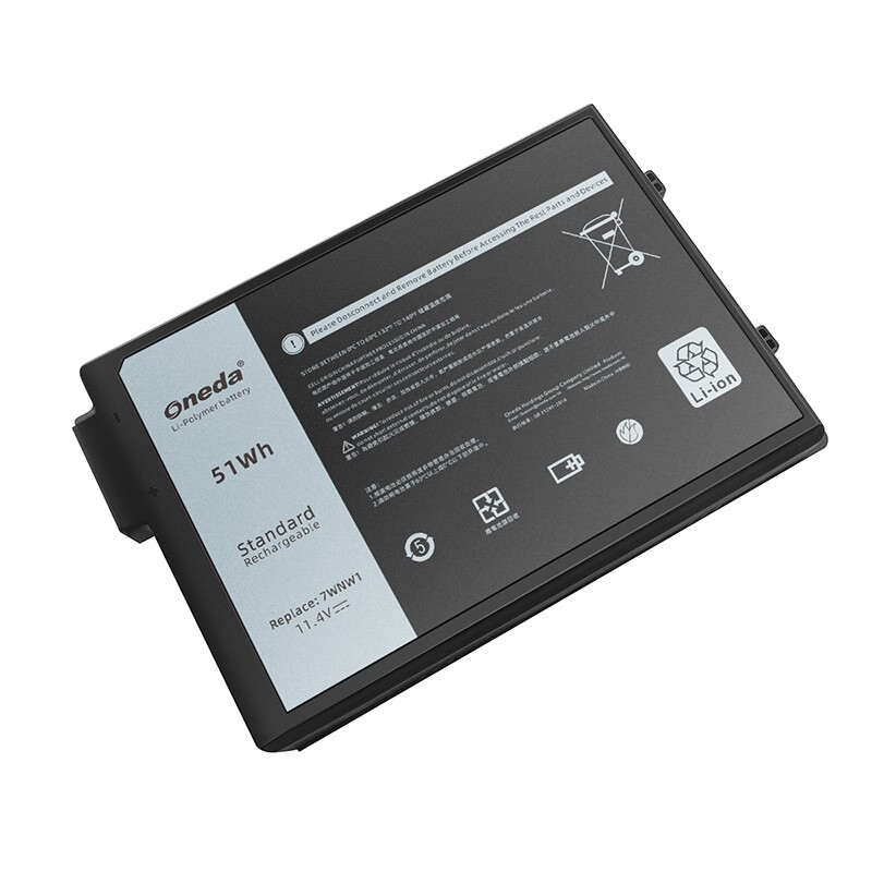 Oneda New Laptop Battery for DELL 7WNW1 Series  DMF8C [Li-polymer 3-cell 51Wh] 