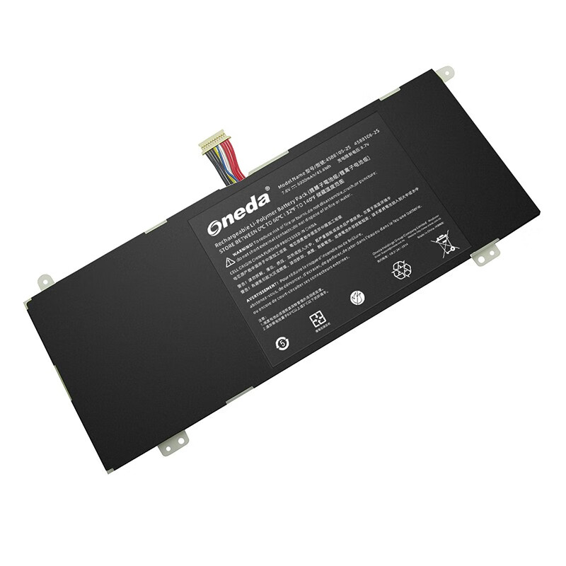 Oneda New Laptop Battery for 4588105-2S Series  4588105-2S [Li-polymer 2-cell 6000mAh/45.6Wh] 