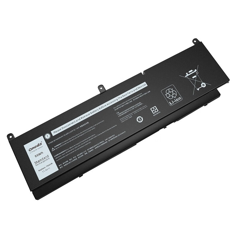 Oneda 适配于 戴尔 Dell PKWVM系列 C903V 笔记本电池 [锂聚合物电池6芯95Wh] 