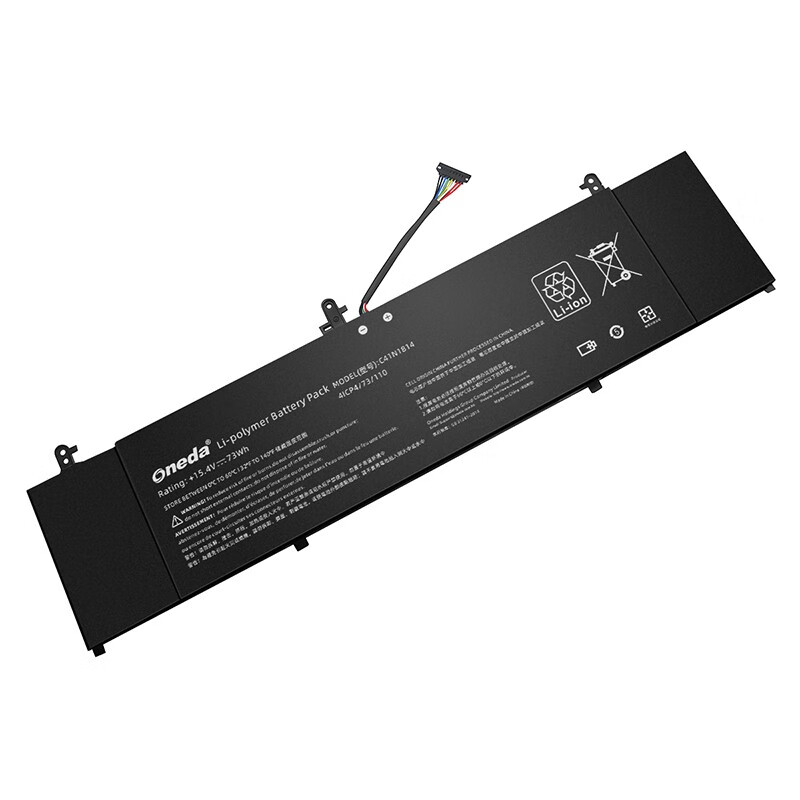 Oneda New Laptop Battery for ASUS C41N1814 Series  U5300F [Li-polymer 4-cell 73Wh] 