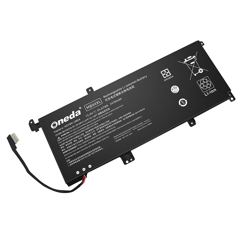 Oneda New Laptop Battery for HP MB04XL Series  HSTNN-UB6X [Li-polymer 4-cell 55.67Wh/3470mAh] 