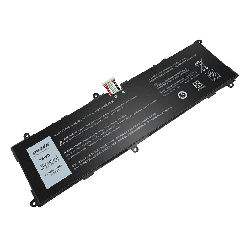 Oneda New Laptop Battery for Dell 2H2G4 Series  HFRC3 [Li-polymer 2-cell 38Wh] 