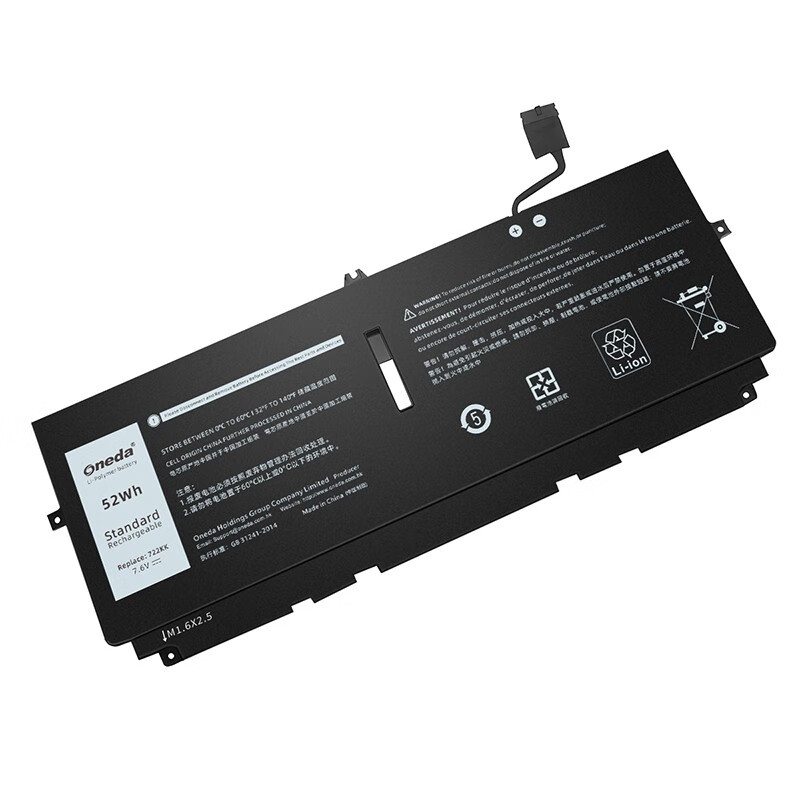 Oneda New Laptop Battery for DELL 722KK Series  2XXFW [Li-polymer 4-cell 52Wh] 