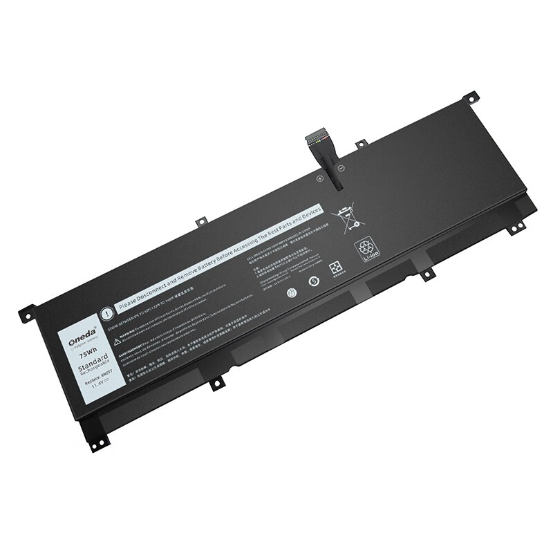 Oneda New Laptop Battery for DELL 8N0T7 Series  8NOT7 [Li-polymer 6-cell 75Wh] 
