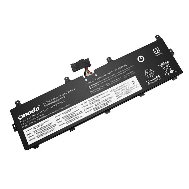 Oneda New Laptop Battery for Lenovo L17M6P52 Series  L17C6P51 [Li-polymer 3-cell 8684mAh/99Wh] 