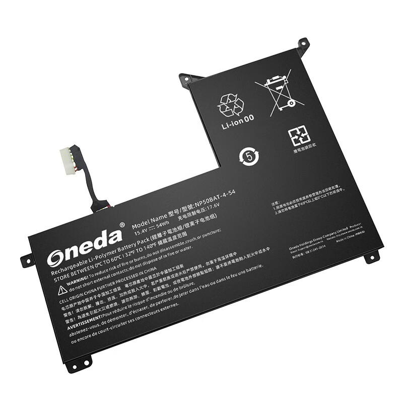 Oneda New Laptop Battery for COLORFUL NP50BAT-4-54 Series  将星X15 XS 22 [Li-polymer 4-cell 54Wh] 