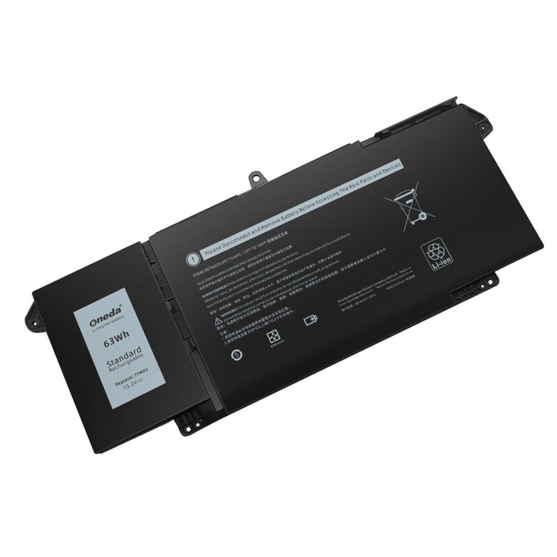 Oneda New Laptop Battery for Dell 7FMXV Series  P138G [Li-polymer 4-cell 63Wh] 