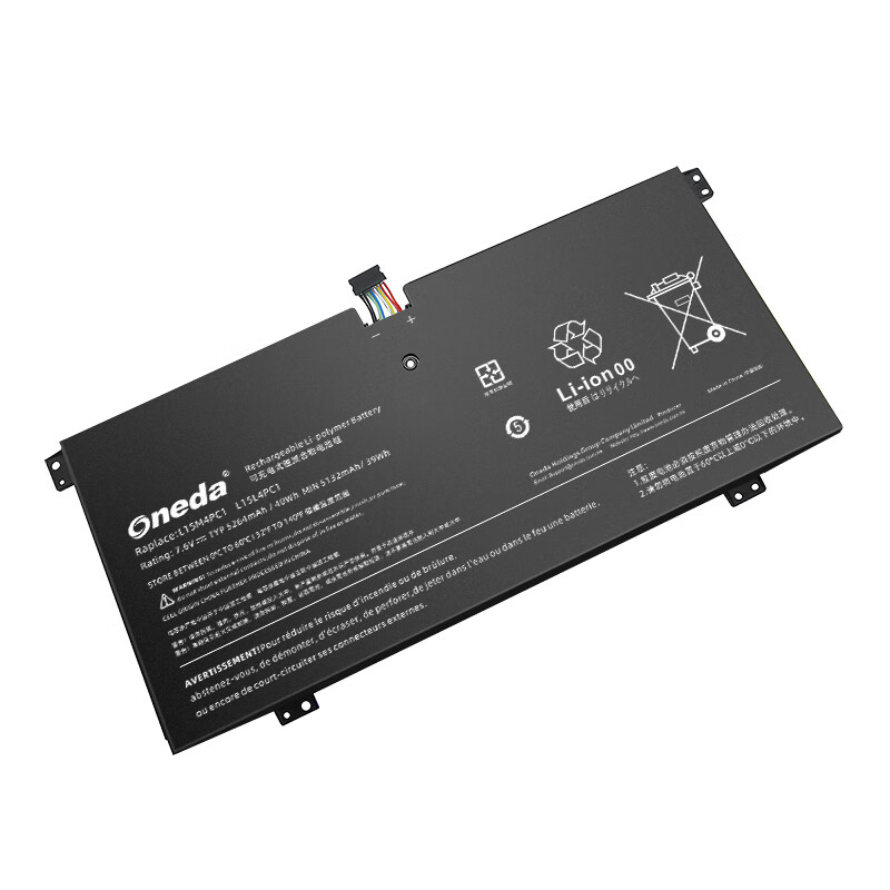 Oneda New Laptop Battery for Lenovo L15M4PC1 Series  L15L4PC1 [Li-polymer 4-cell 5264mAh/40Wh] 