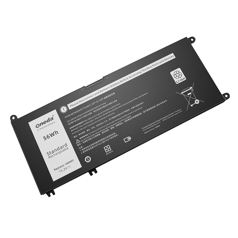 Oneda New Laptop Battery for Dell 4WN0Y Series  P30E [Li-polymer 3-cell 3500mAh] 