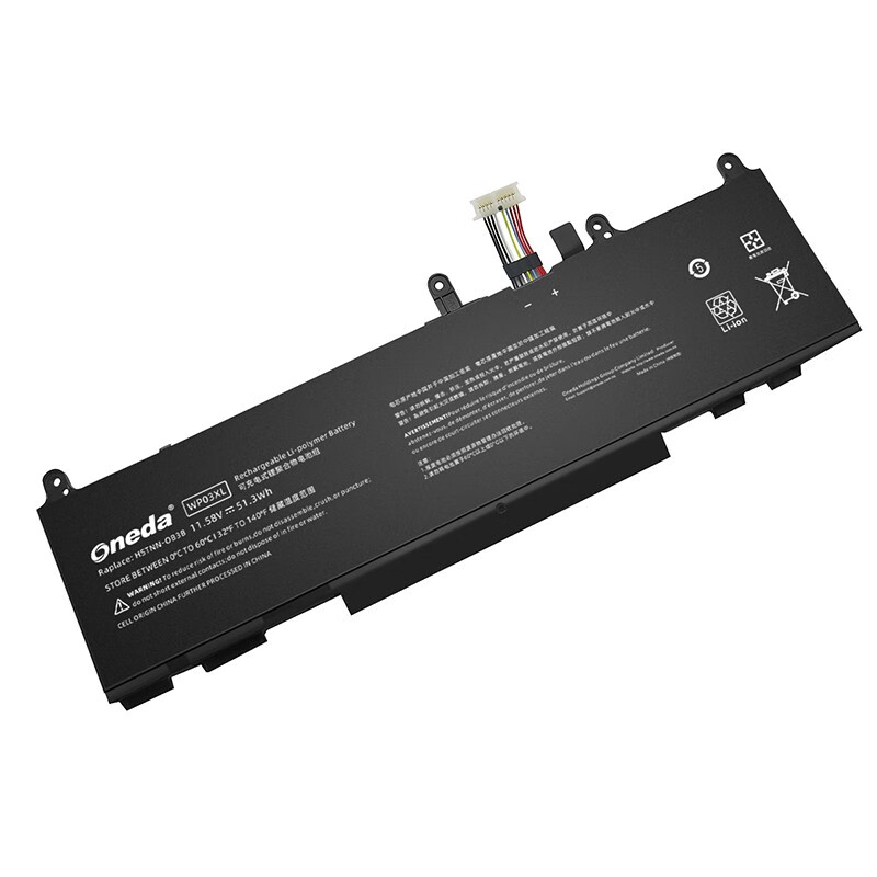 Oneda New Laptop Battery for HP WP03XL Series  战X 14 [Li-polymer 3-cell 51.3Wh] 
