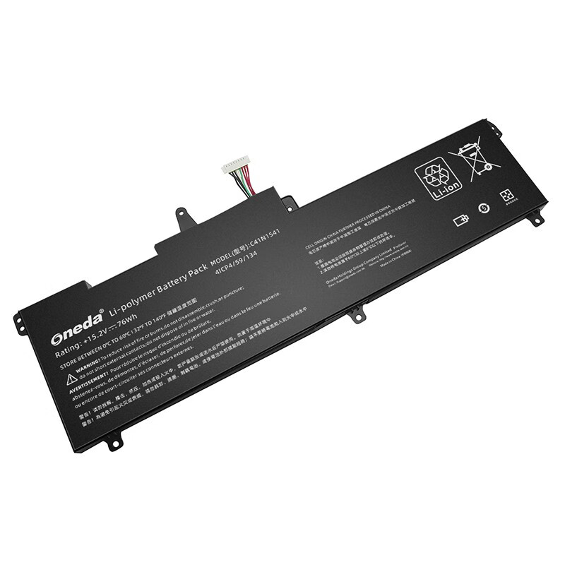 Oneda New Laptop Battery for ASUS C41N1541 Series  GL702V [Li-polymer 4-cell 76Wh] 