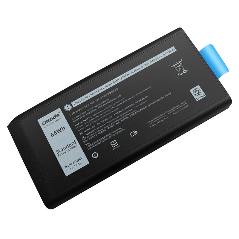 Oneda New Laptop Battery for Dell CJ2K1 Series  P45G [Li-polymer 3-cell 65Wh] 