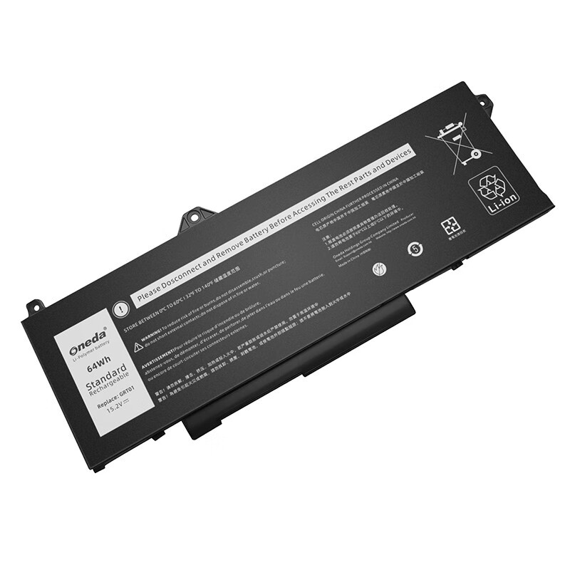 Oneda New Laptop Battery for Dell GRT01 Series  Latitude 5421 [Li-polymer 4-cell 64Wh] 