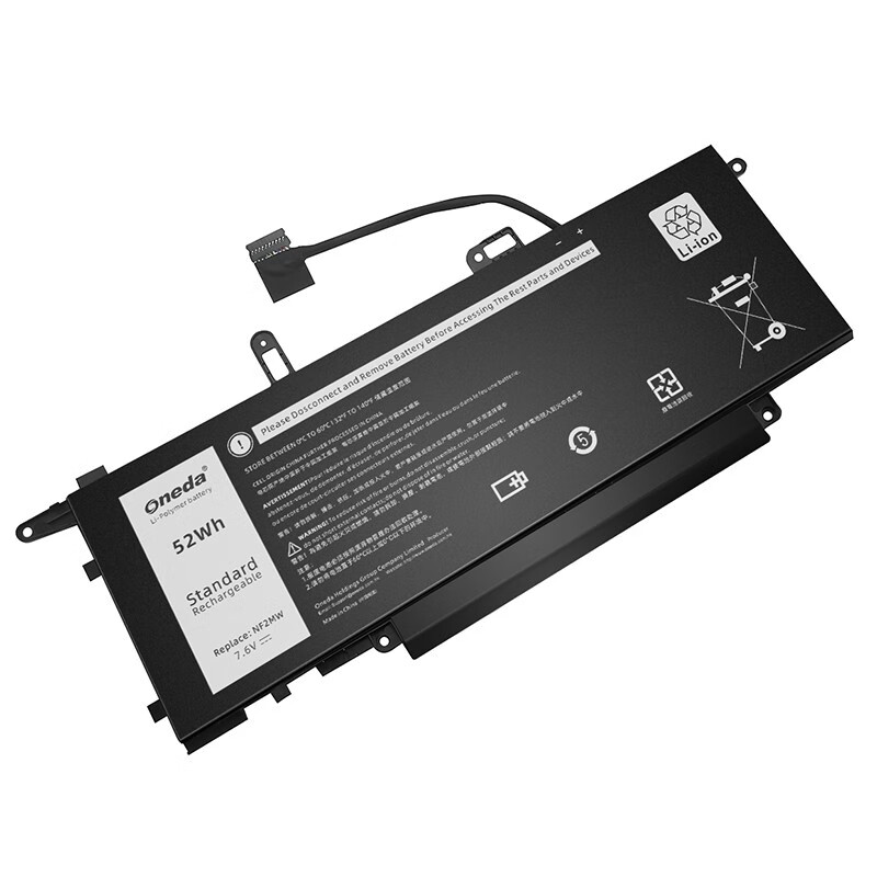 Oneda New Laptop Battery for Dell NF2MW Series  P110G [Li-polymer 4-cell 52Wh ] 