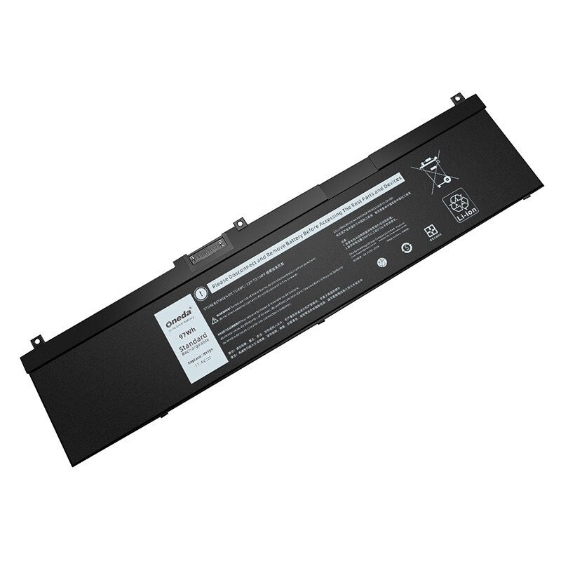 Oneda New Laptop Battery for Dell NYFJH Series  P74F [Li-polymer 6-cell 97Wh] 